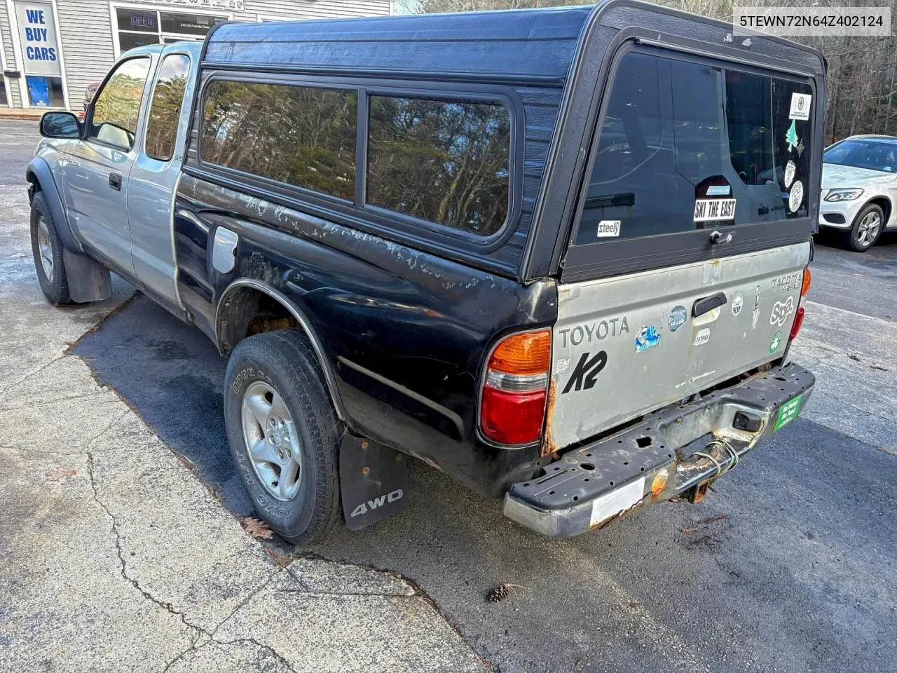 5TEWN72N64Z402124 2004 Toyota Tacoma Xtracab