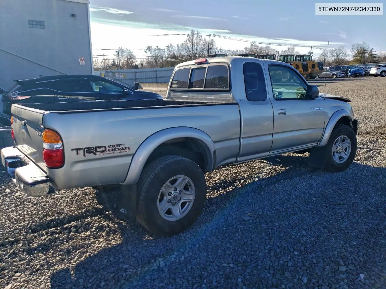 5TEWN72N74Z347330 2004 Toyota Tacoma Xtracab