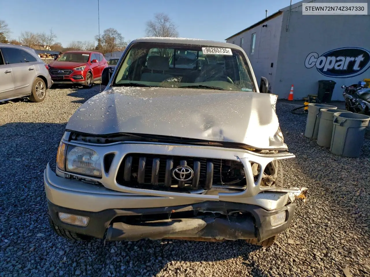 5TEWN72N74Z347330 2004 Toyota Tacoma Xtracab
