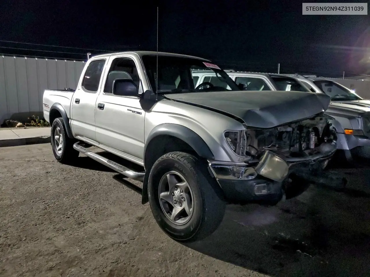 5TEGN92N94Z311039 2004 Toyota Tacoma Double Cab Prerunner