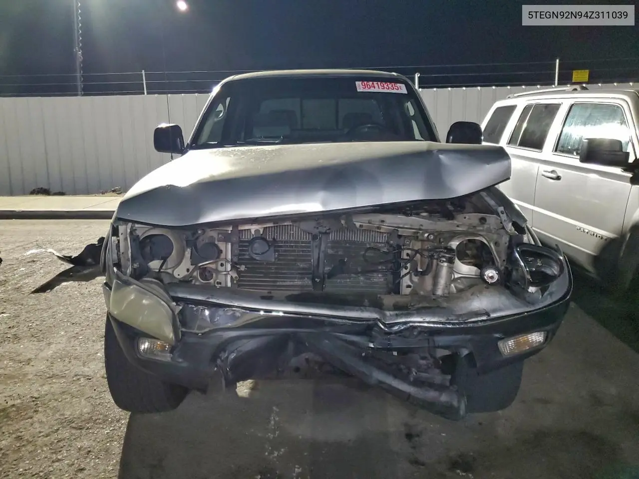 5TEGN92N94Z311039 2004 Toyota Tacoma Double Cab Prerunner