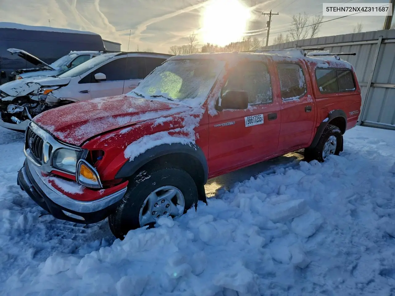 5TEHN72NX4Z311687 2004 Toyota Tacoma Double Cab