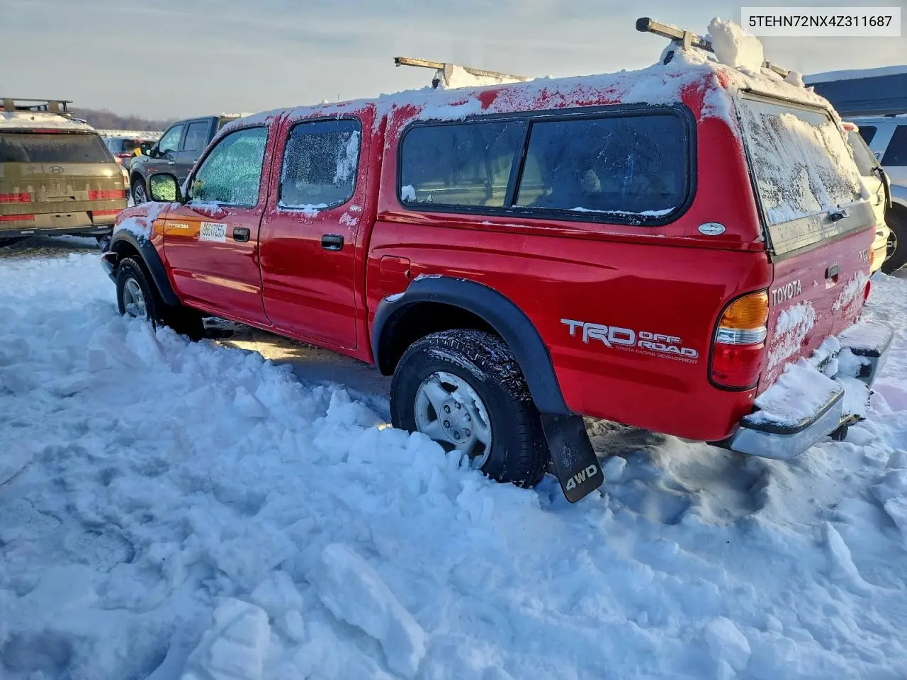 5TEHN72NX4Z311687 2004 Toyota Tacoma Double Cab