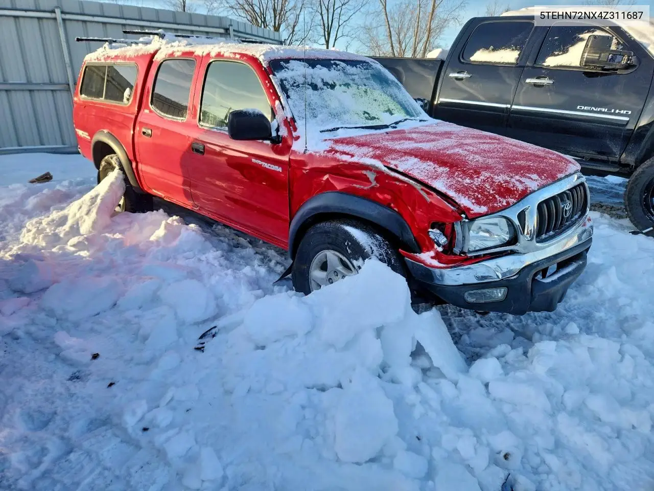 5TEHN72NX4Z311687 2004 Toyota Tacoma Double Cab