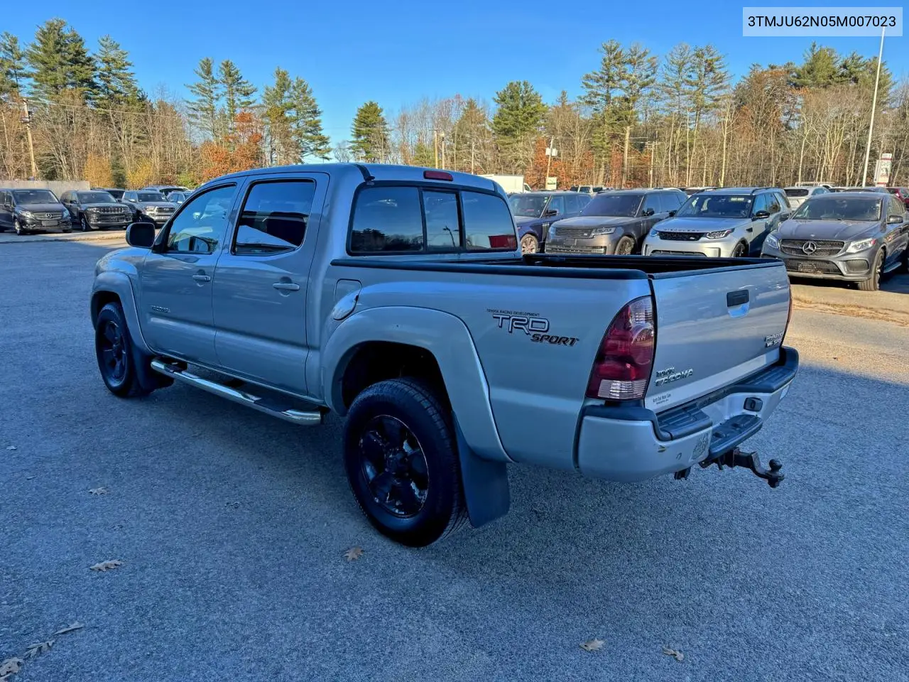3TMJU62N05M007023 2005 Toyota Tacoma Double Cab Prerunner
