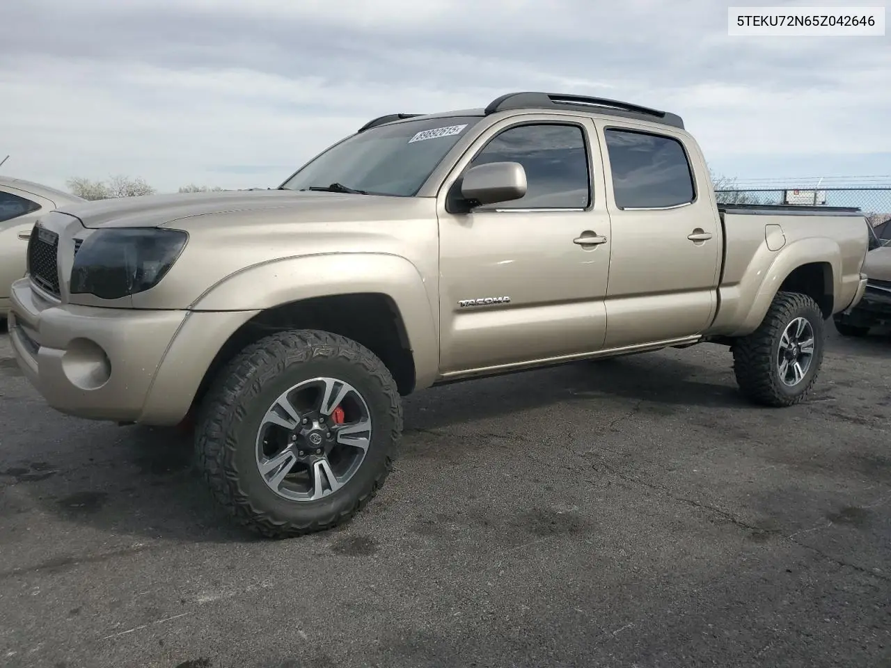 5TEKU72N65Z042646 2005 Toyota Tacoma Double Cab Prerunner Long Bed