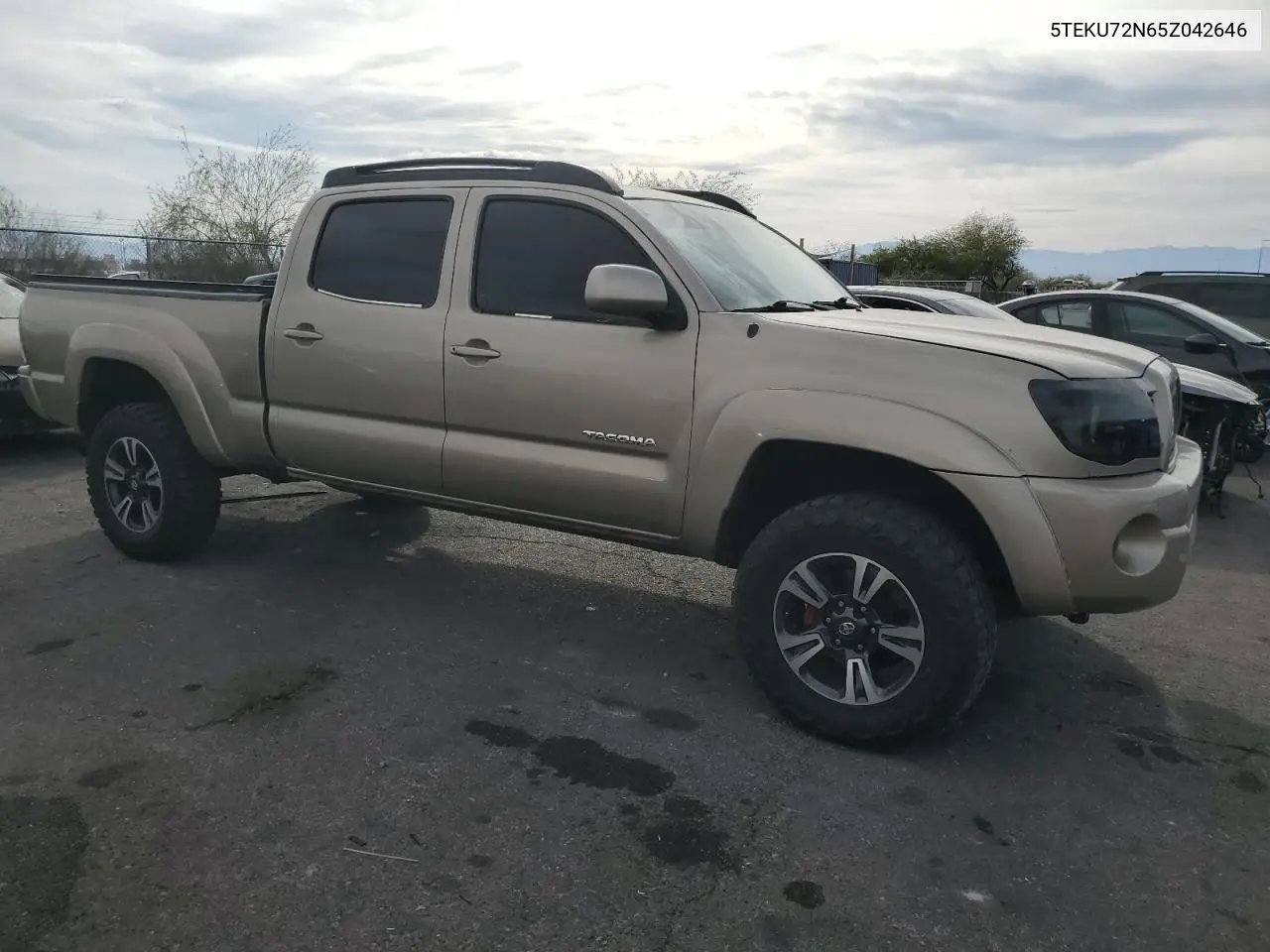5TEKU72N65Z042646 2005 Toyota Tacoma Double Cab Prerunner Long Bed