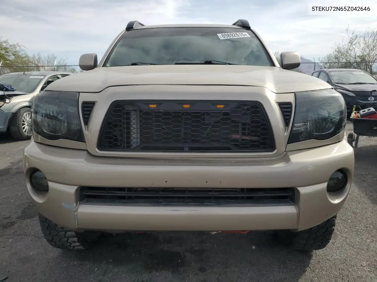 5TEKU72N65Z042646 2005 Toyota Tacoma Double Cab Prerunner Long Bed