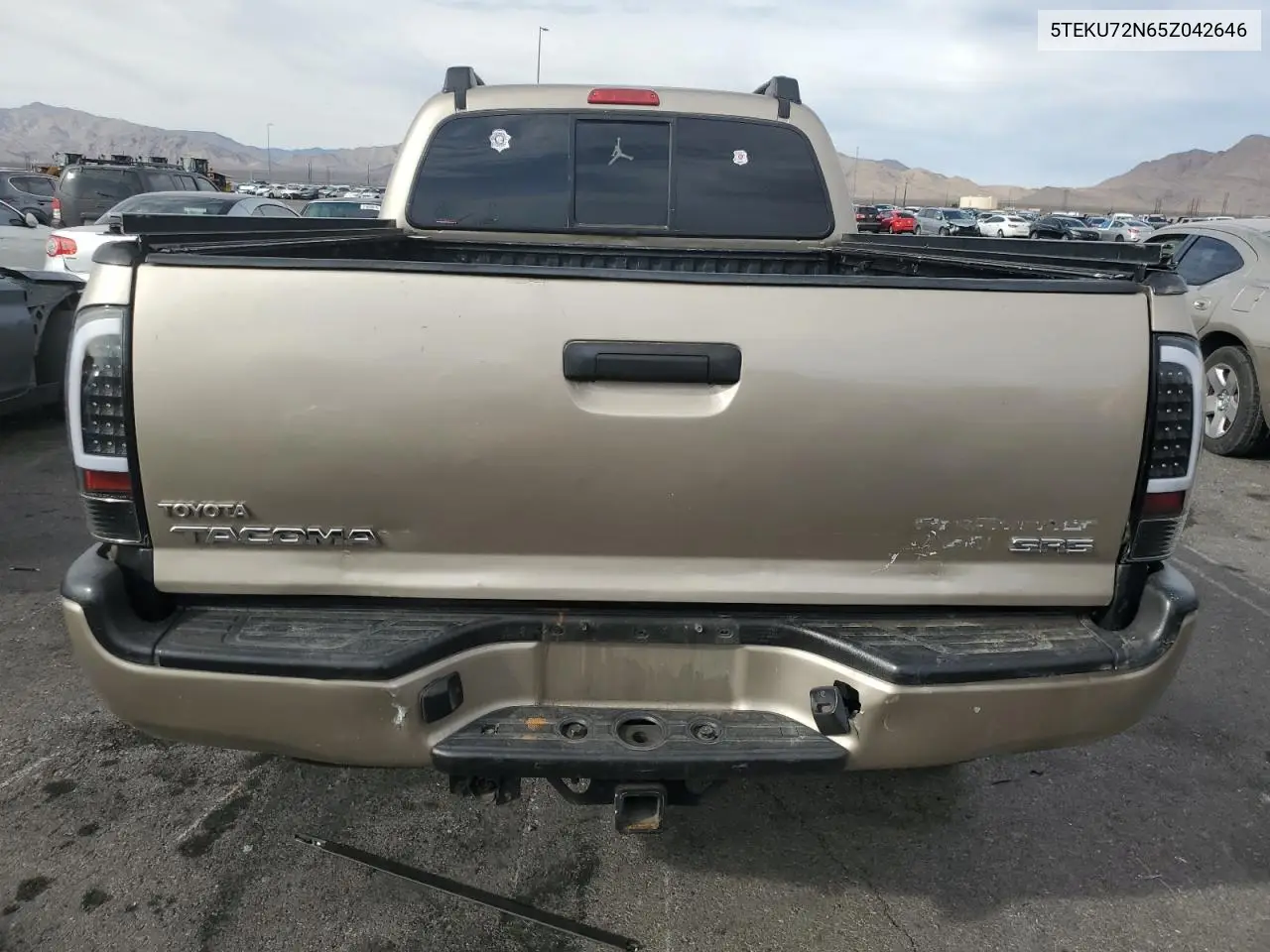 5TEKU72N65Z042646 2005 Toyota Tacoma Double Cab Prerunner Long Bed