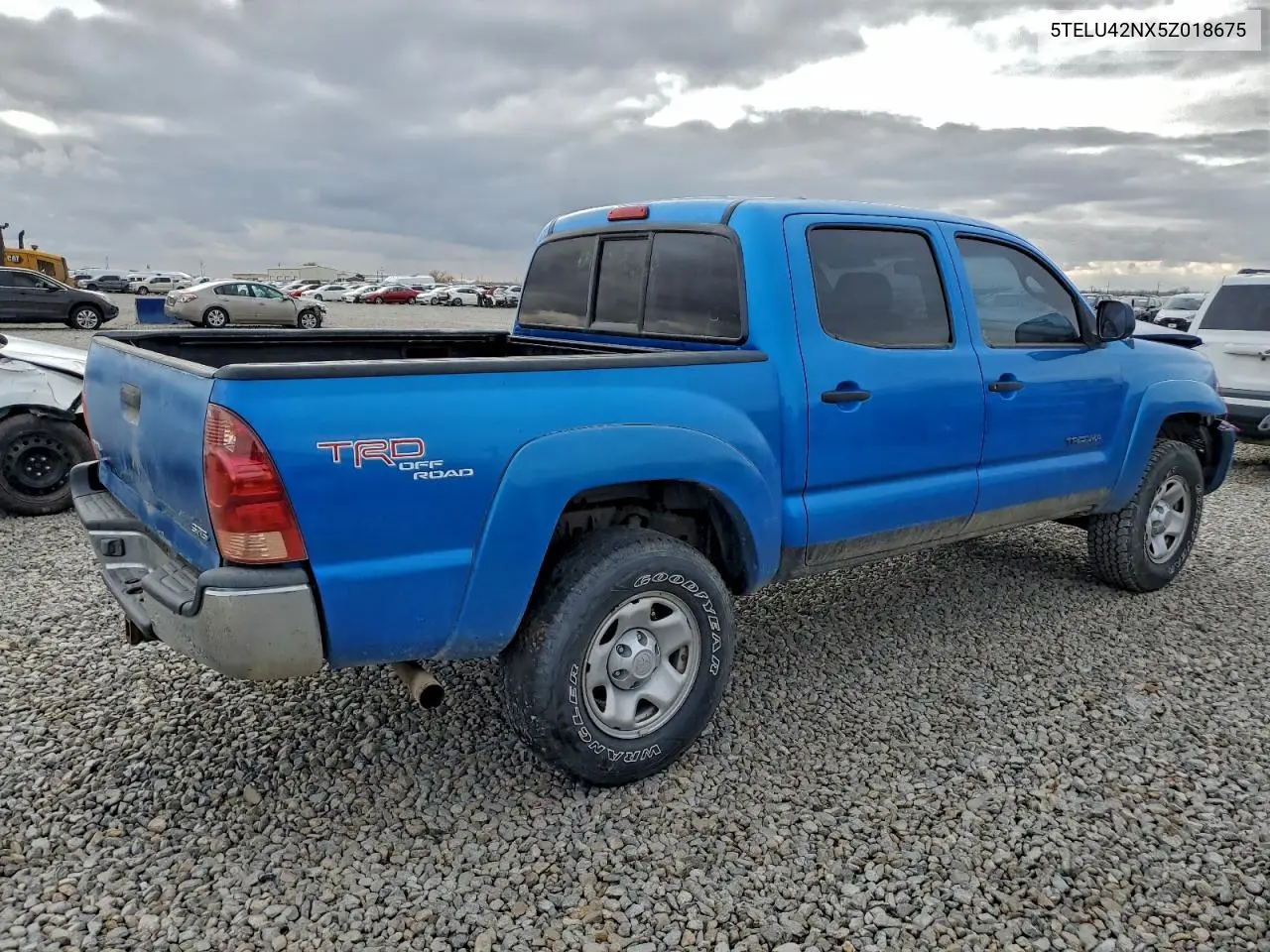 5TELU42NX5Z018675 2005 Toyota Tacoma Double Cab