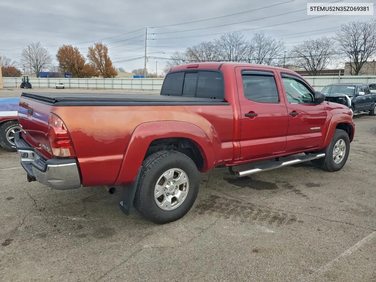5TEMU52N35Z069381 2005 Toyota Tacoma Double Cab Long Bed