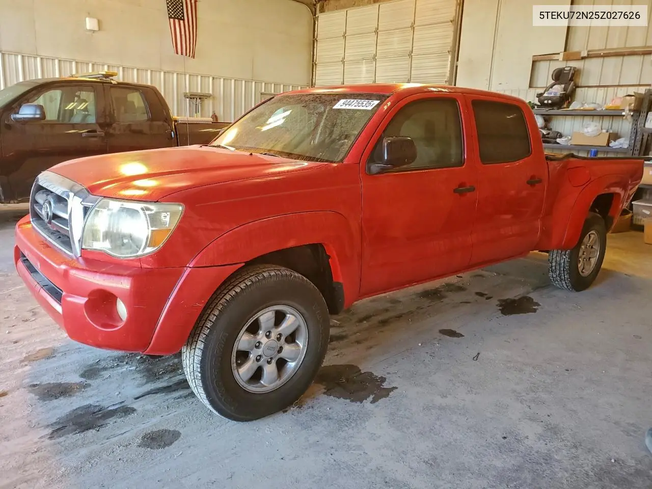 5TEKU72N25Z027626 2005 Toyota Tacoma Double Cab Prerunner Long Bed