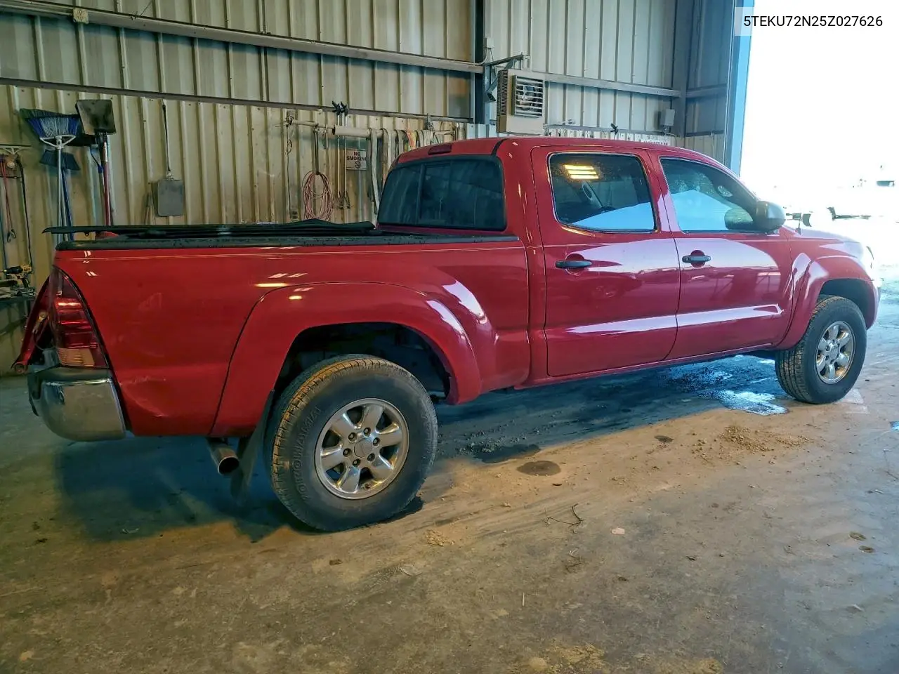 5TEKU72N25Z027626 2005 Toyota Tacoma Double Cab Prerunner Long Bed