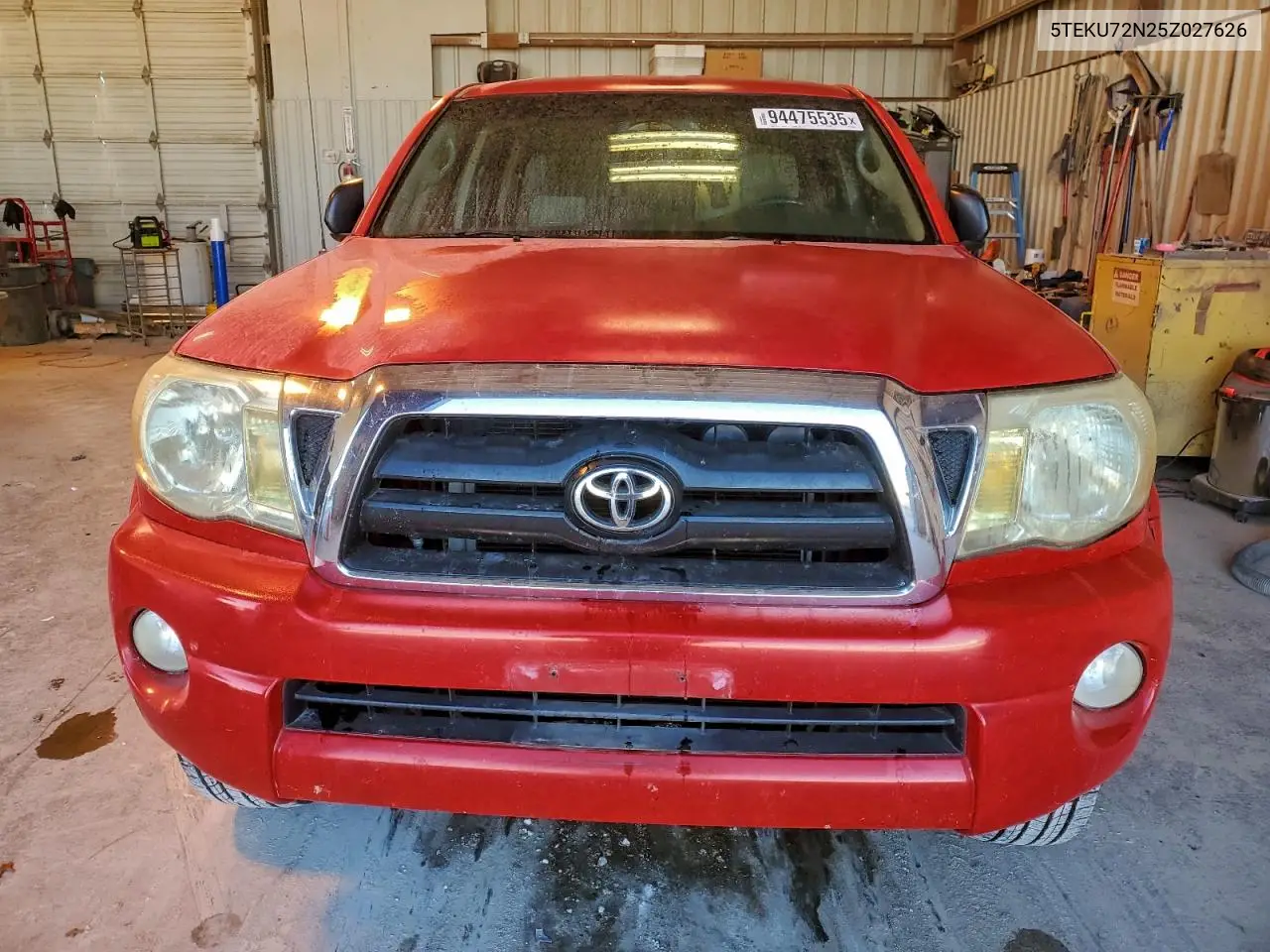 5TEKU72N25Z027626 2005 Toyota Tacoma Double Cab Prerunner Long Bed