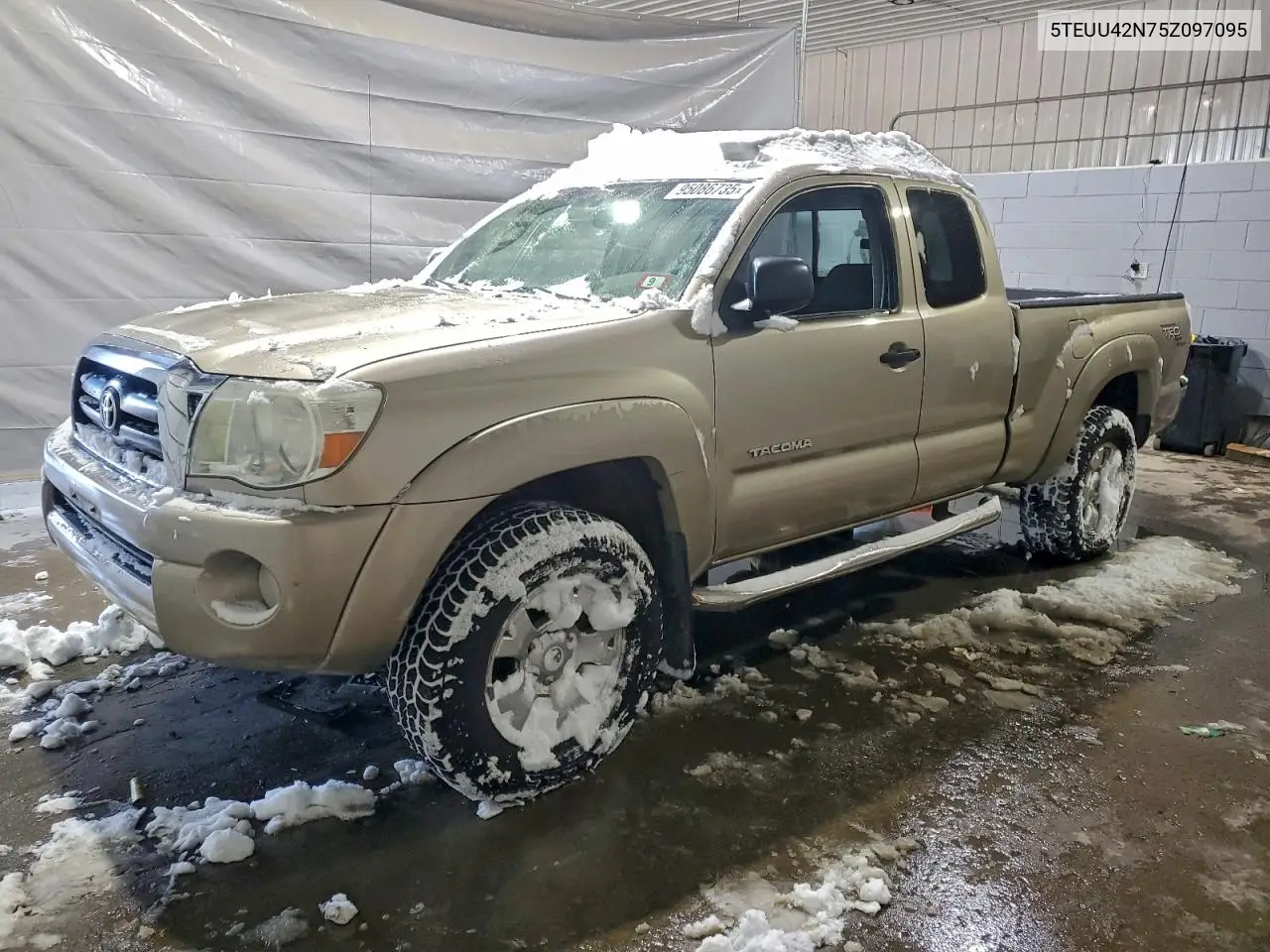 5TEUU42N75Z097095 2005 Toyota Tacoma Access Cab