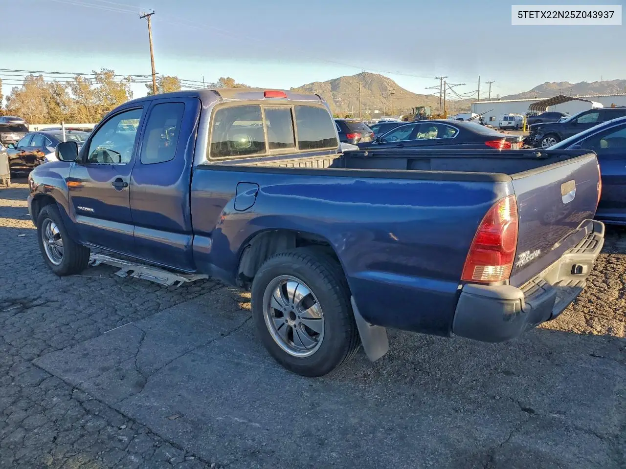 5TETX22N25Z043937 2005 Toyota Tacoma Access Cab