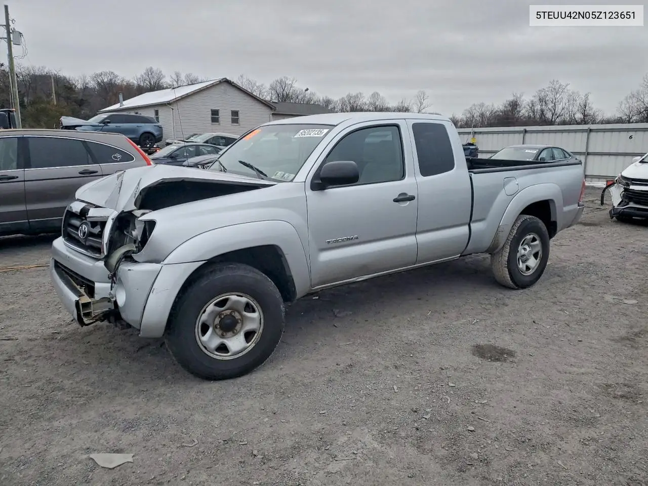 5TEUU42N05Z123651 2005 Toyota Tacoma Access Cab