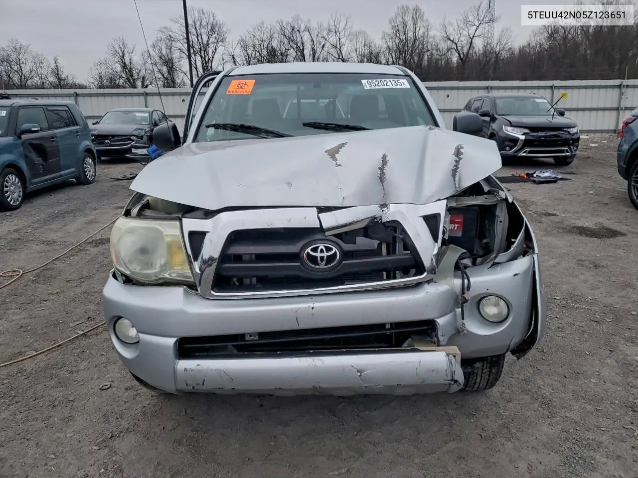 5TEUU42N05Z123651 2005 Toyota Tacoma Access Cab