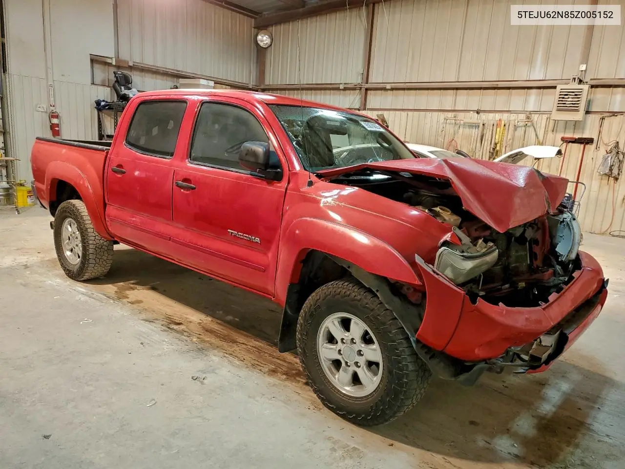 5TEJU62N85Z005152 2005 Toyota Tacoma Double Cab Prerunner
