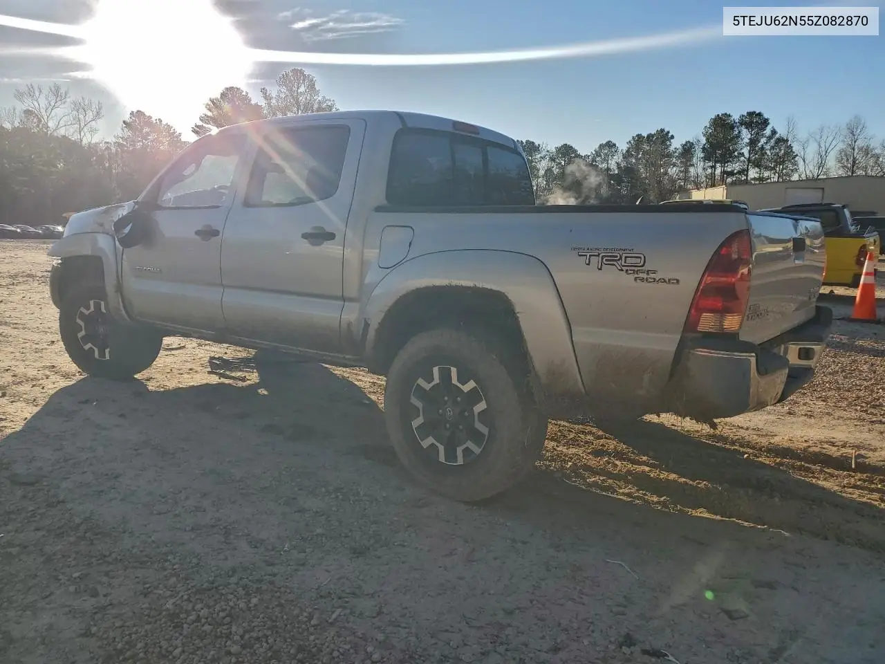 5TEJU62N55Z082870 2005 Toyota Tacoma Double Cab Prerunner