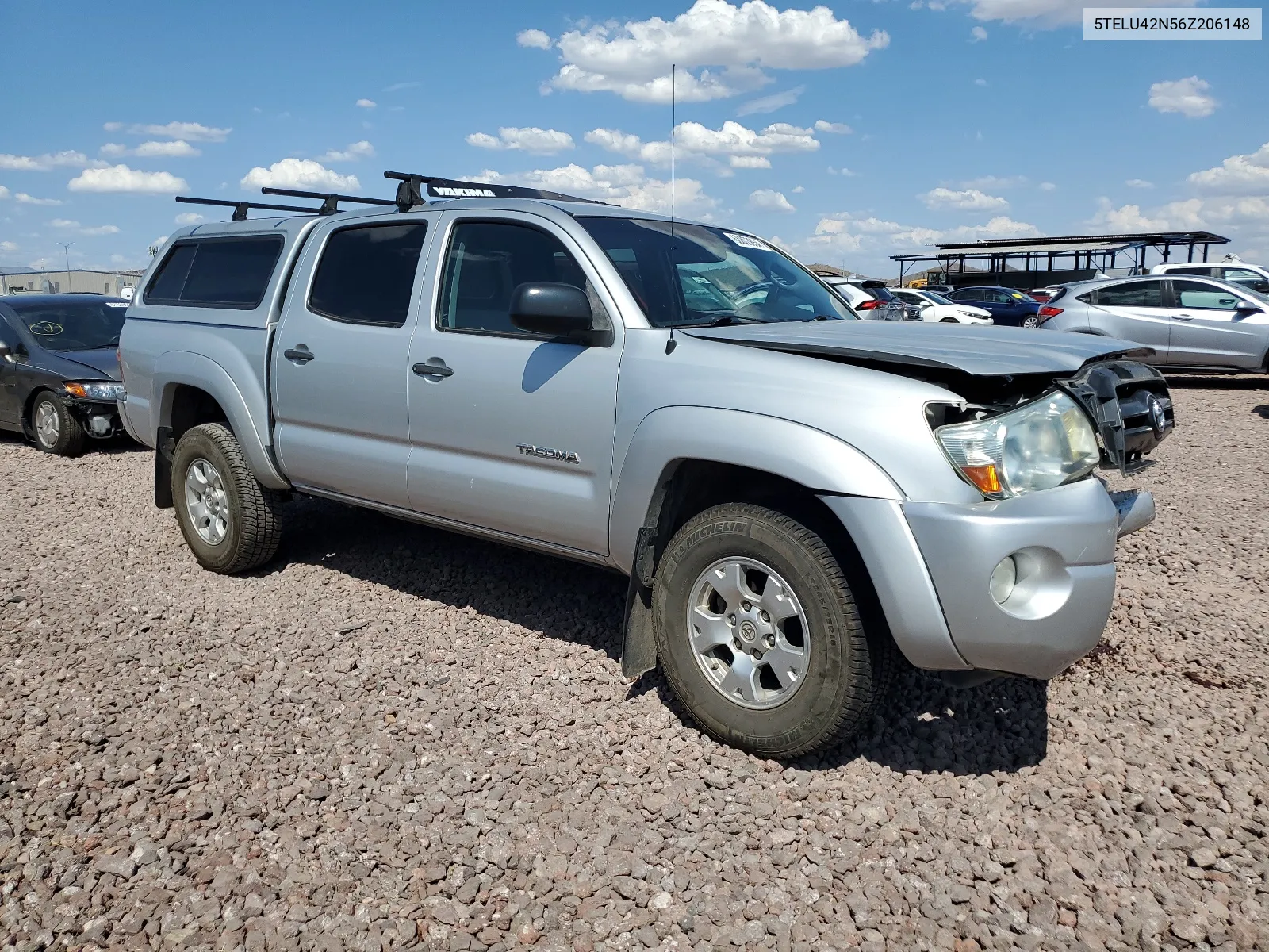 5TELU42N56Z206148 2006 Toyota Tacoma Double Cab