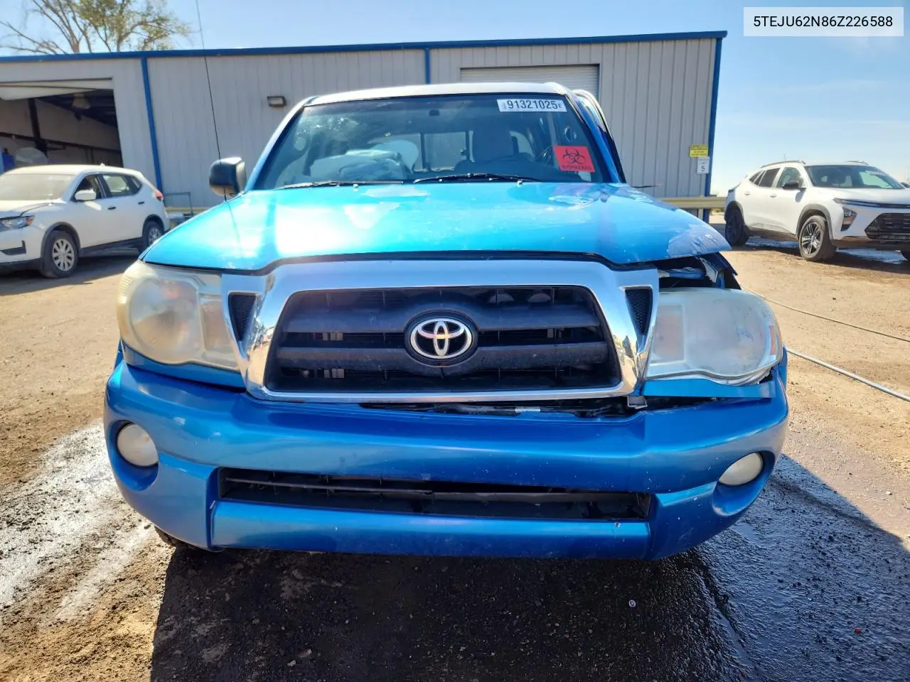 5TEJU62N86Z226588 2006 Toyota Tacoma Double Cab Prerunner