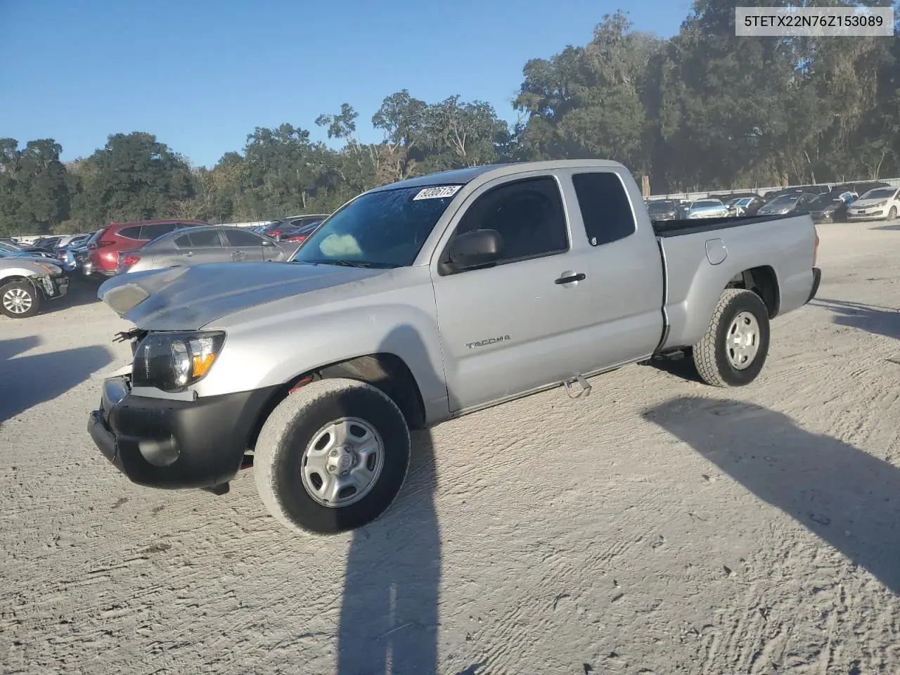 5TETX22N76Z153089 2006 Toyota Tacoma Access Cab