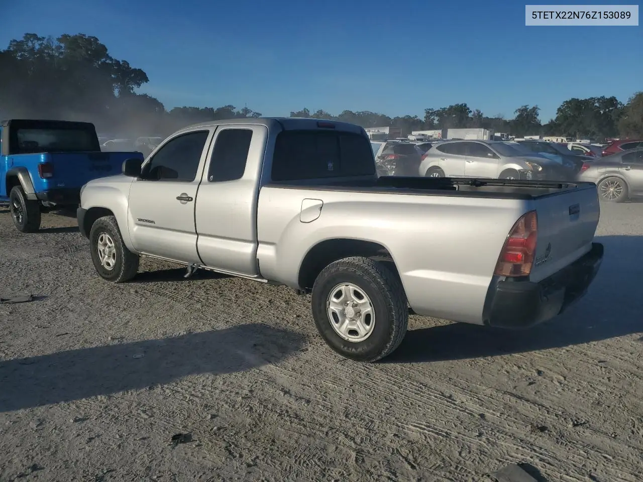5TETX22N76Z153089 2006 Toyota Tacoma Access Cab
