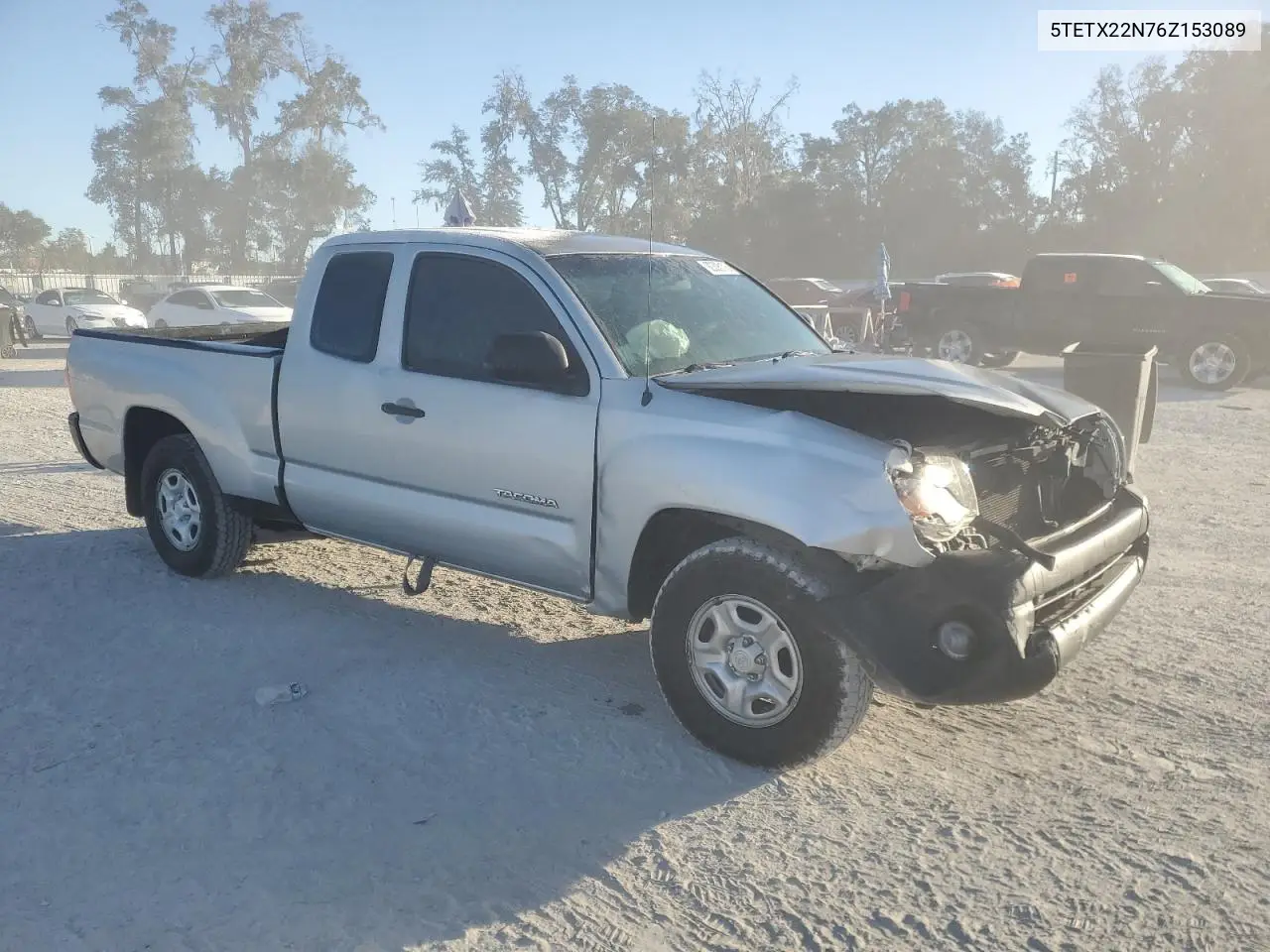 5TETX22N76Z153089 2006 Toyota Tacoma Access Cab
