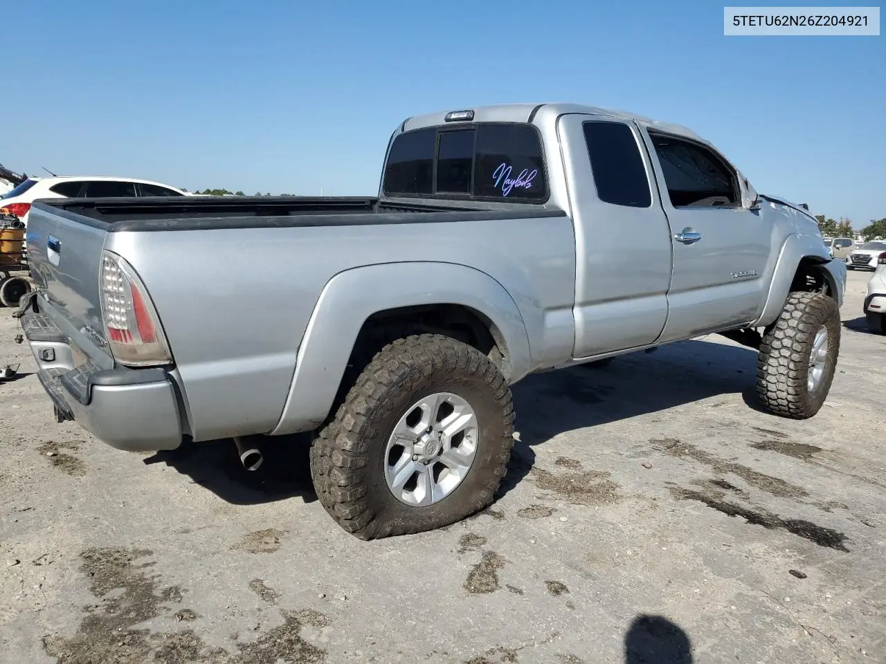 5TETU62N26Z204921 2006 Toyota Tacoma Prerunner Access Cab