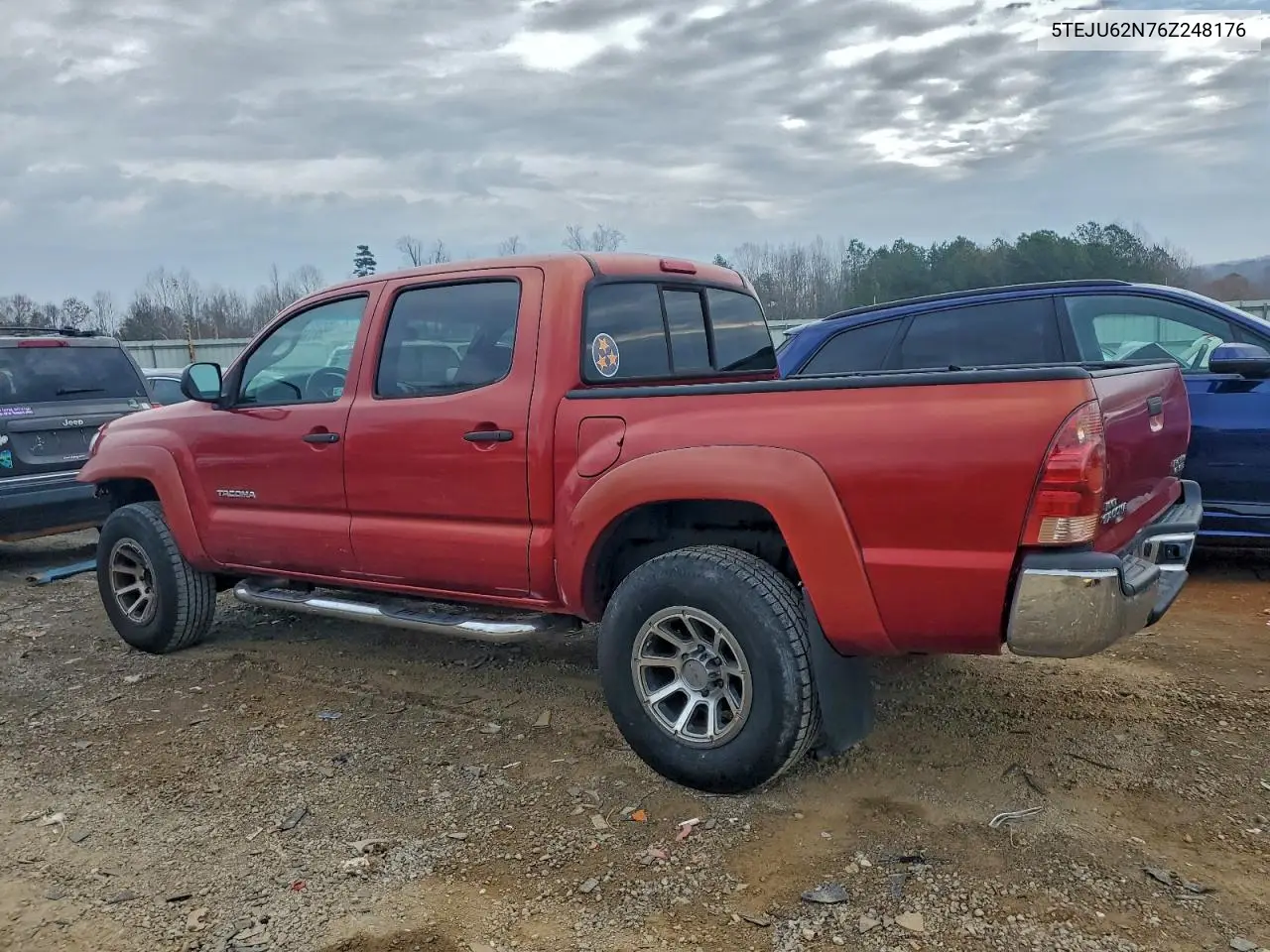5TEJU62N76Z248176 2006 Toyota Tacoma Double Cab Prerunner