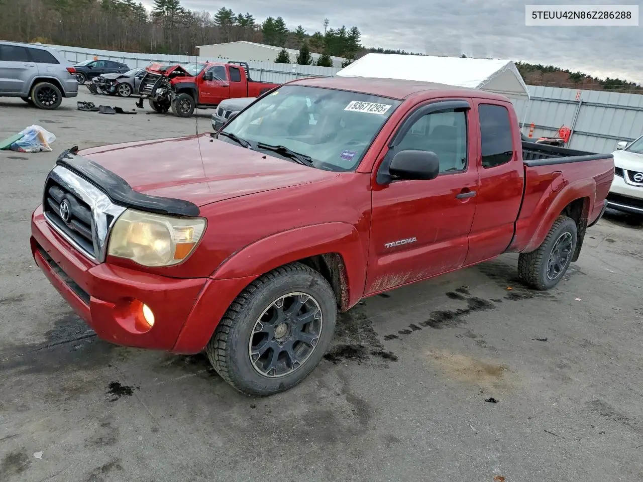 5TEUU42N86Z286288 2006 Toyota Tacoma Access Cab