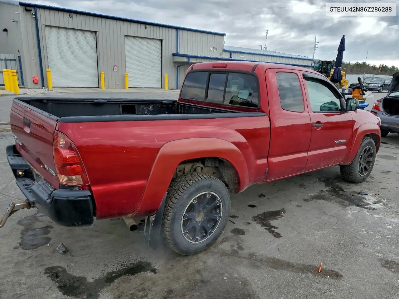 5TEUU42N86Z286288 2006 Toyota Tacoma Access Cab