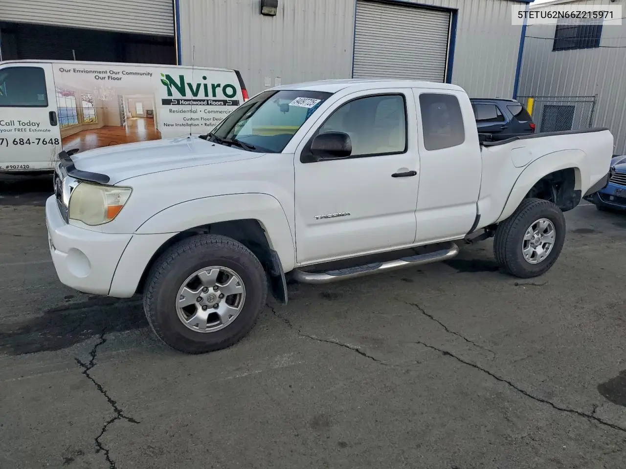 5TETU62N66Z215971 2006 Toyota Tacoma Prerunner Access Cab