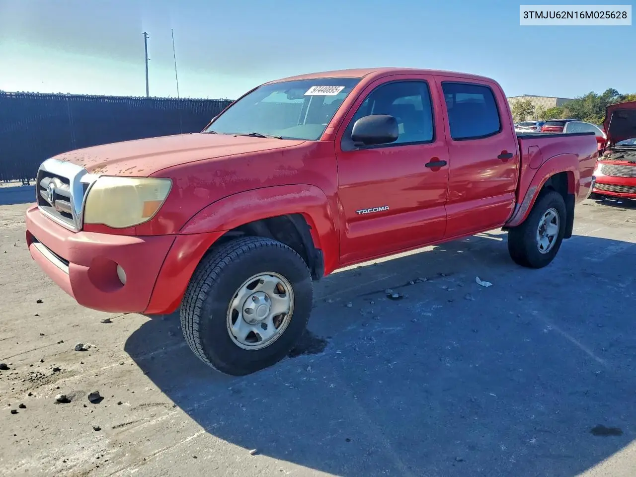 3TMJU62N16M025628 2006 Toyota Tacoma Double Cab Prerunner