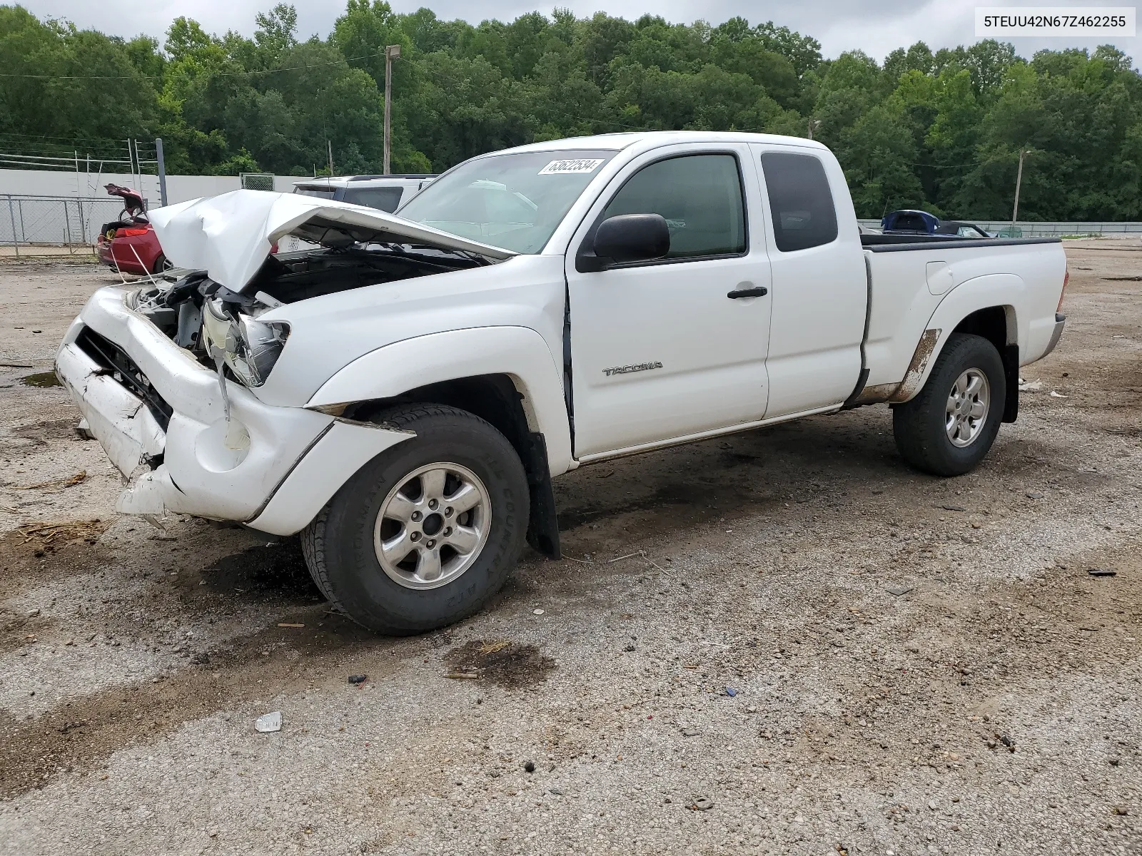 5TEUU42N67Z462255 2007 Toyota Tacoma Access Cab