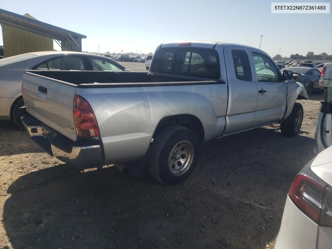 5TETX22N87Z361483 2007 Toyota Tacoma Access Cab