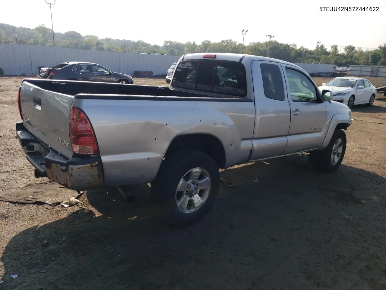 2007 Toyota Tacoma Access Cab VIN: 5TEUU42N57Z444622 Lot: 68422074