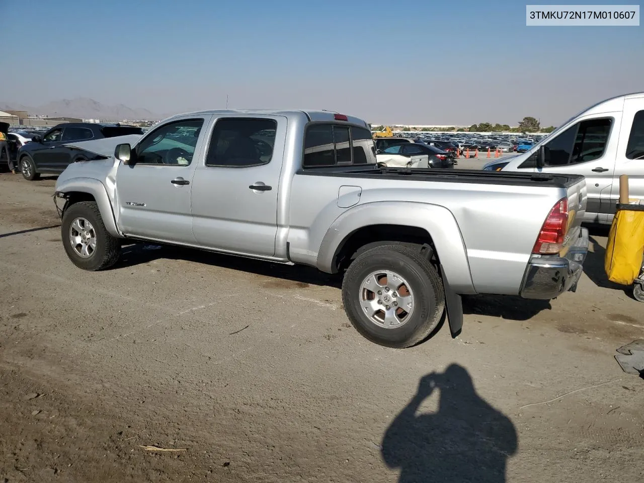 3TMKU72N17M010607 2007 Toyota Tacoma Double Cab Prerunner Long Bed