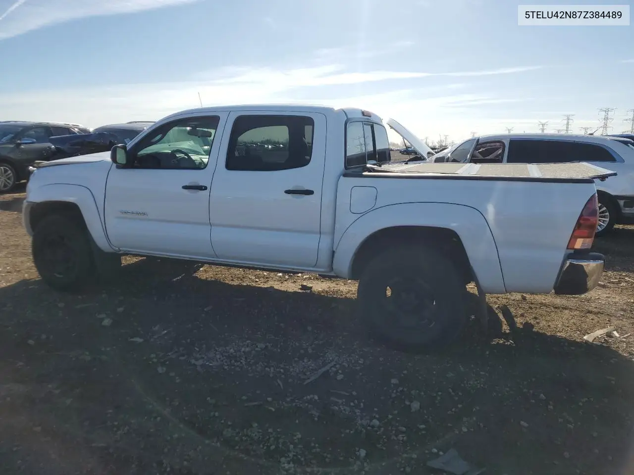 5TELU42N87Z384489 2007 Toyota Tacoma Double Cab