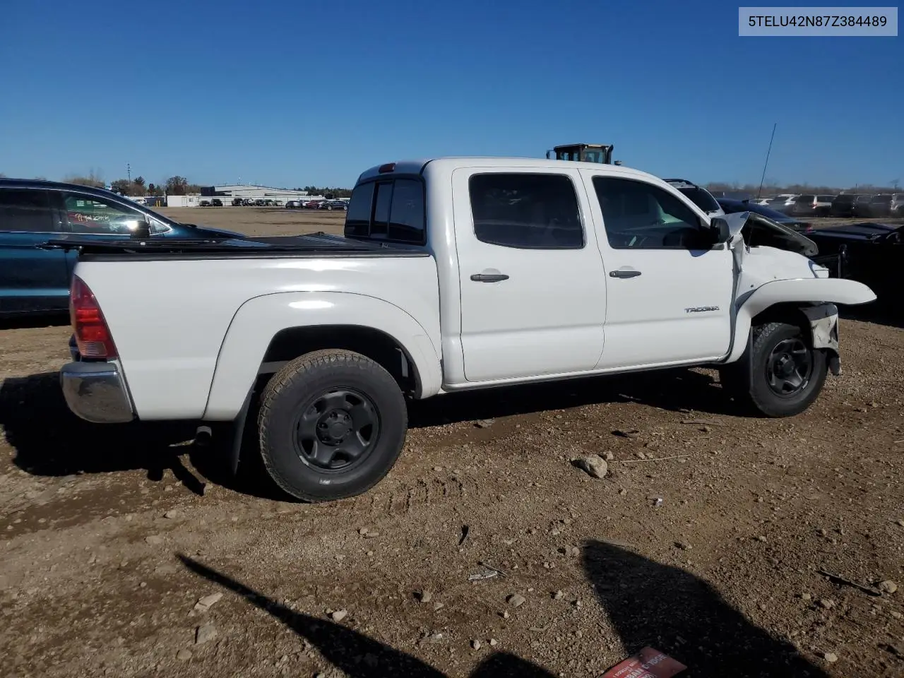 5TELU42N87Z384489 2007 Toyota Tacoma Double Cab