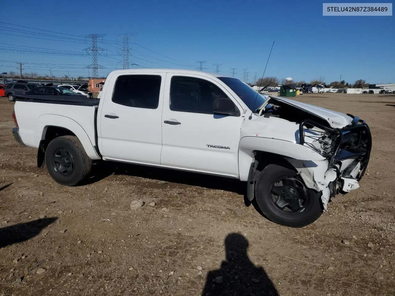 5TELU42N87Z384489 2007 Toyota Tacoma Double Cab