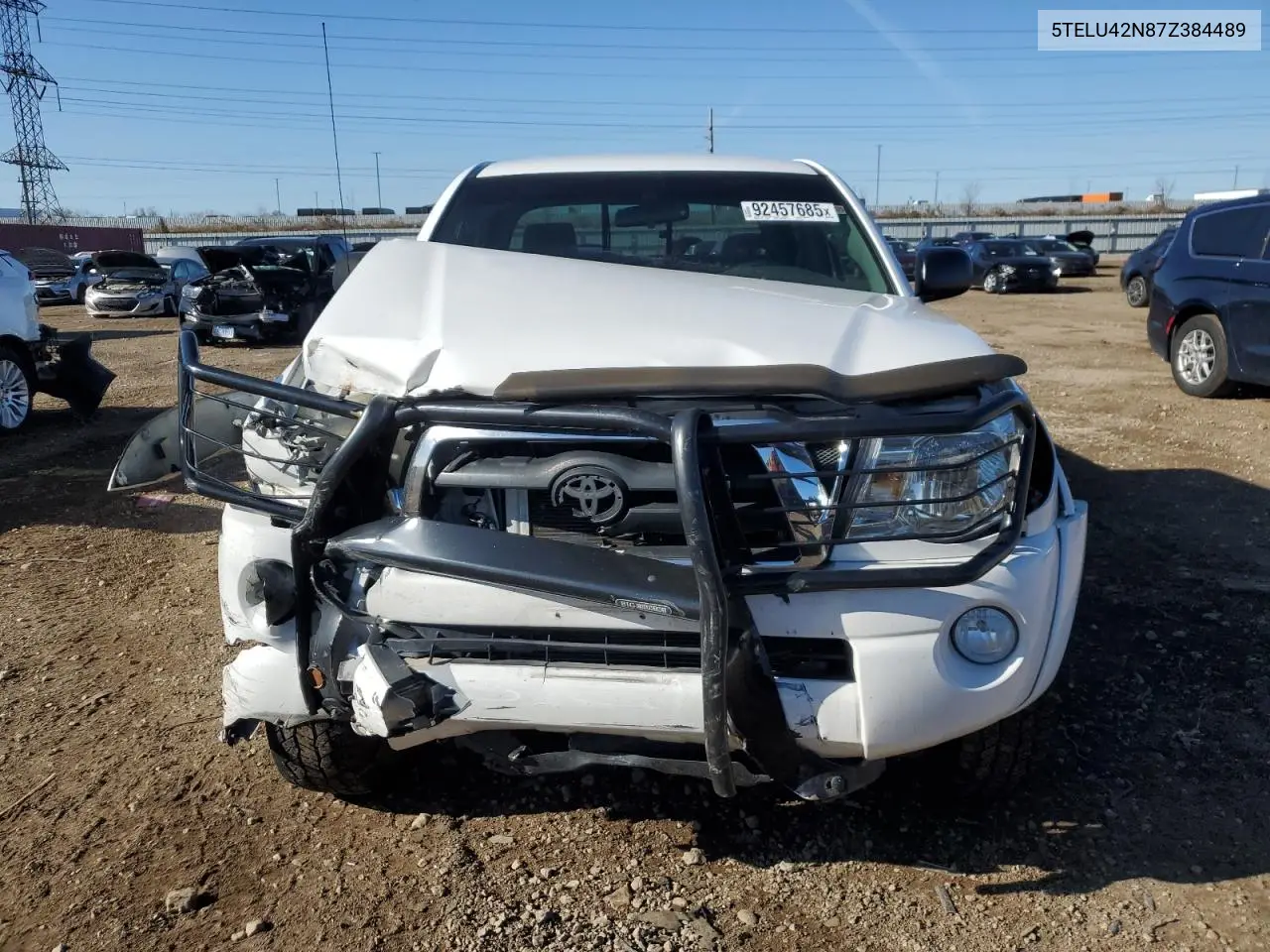 5TELU42N87Z384489 2007 Toyota Tacoma Double Cab