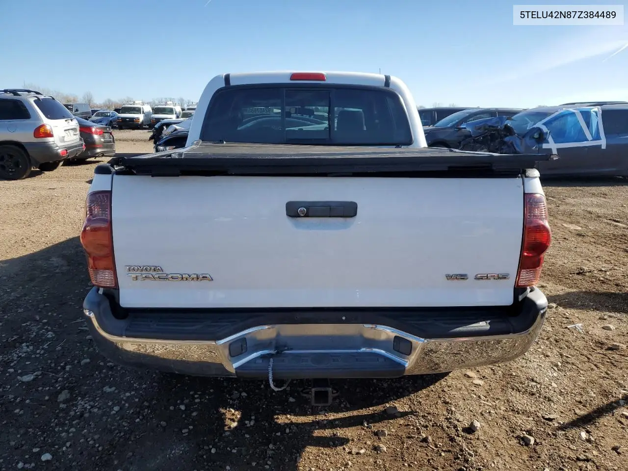 5TELU42N87Z384489 2007 Toyota Tacoma Double Cab