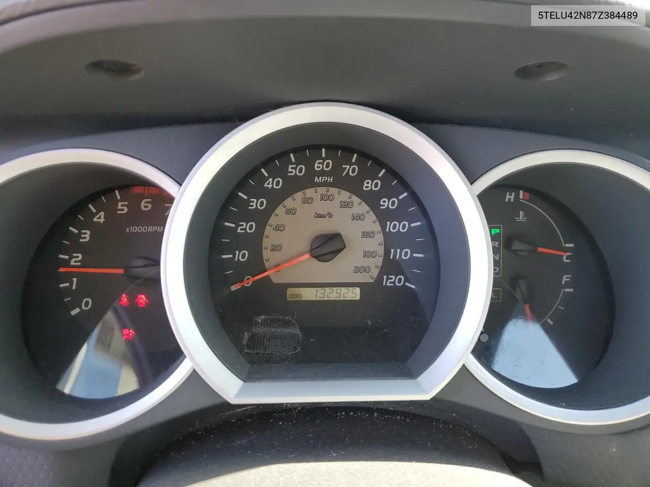 5TELU42N87Z384489 2007 Toyota Tacoma Double Cab