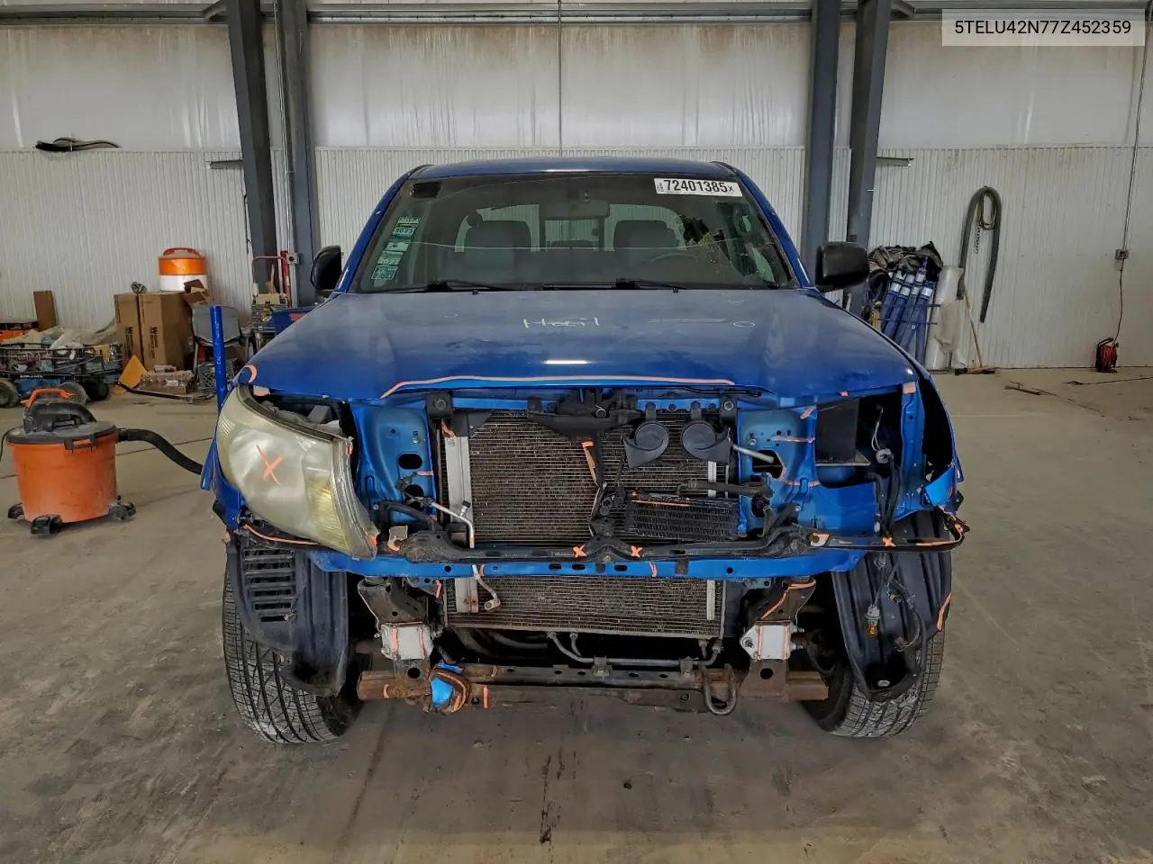 5TELU42N77Z452359 2007 Toyota Tacoma Double Cab