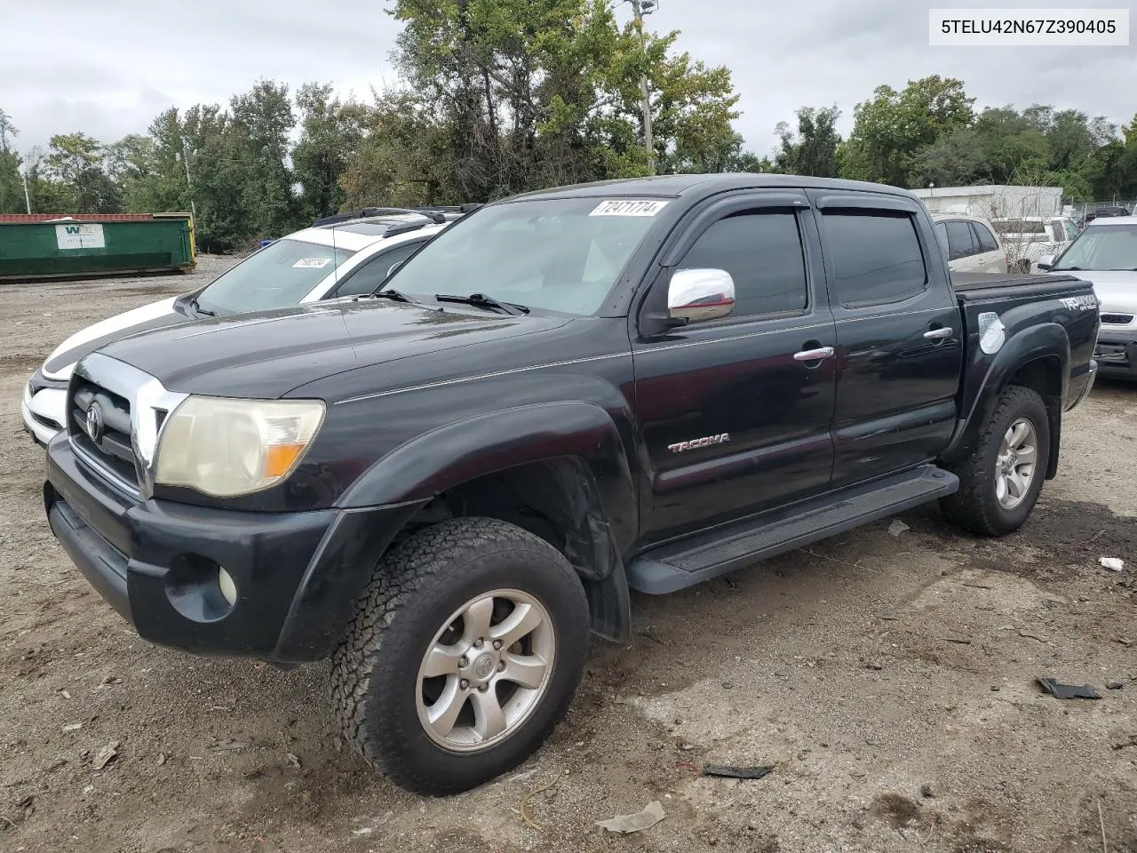 5TELU42N67Z390405 2007 Toyota Tacoma Double Cab