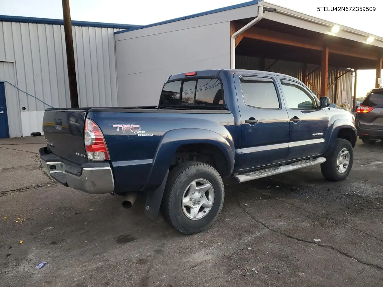 5TELU42N67Z359509 2007 Toyota Tacoma Double Cab