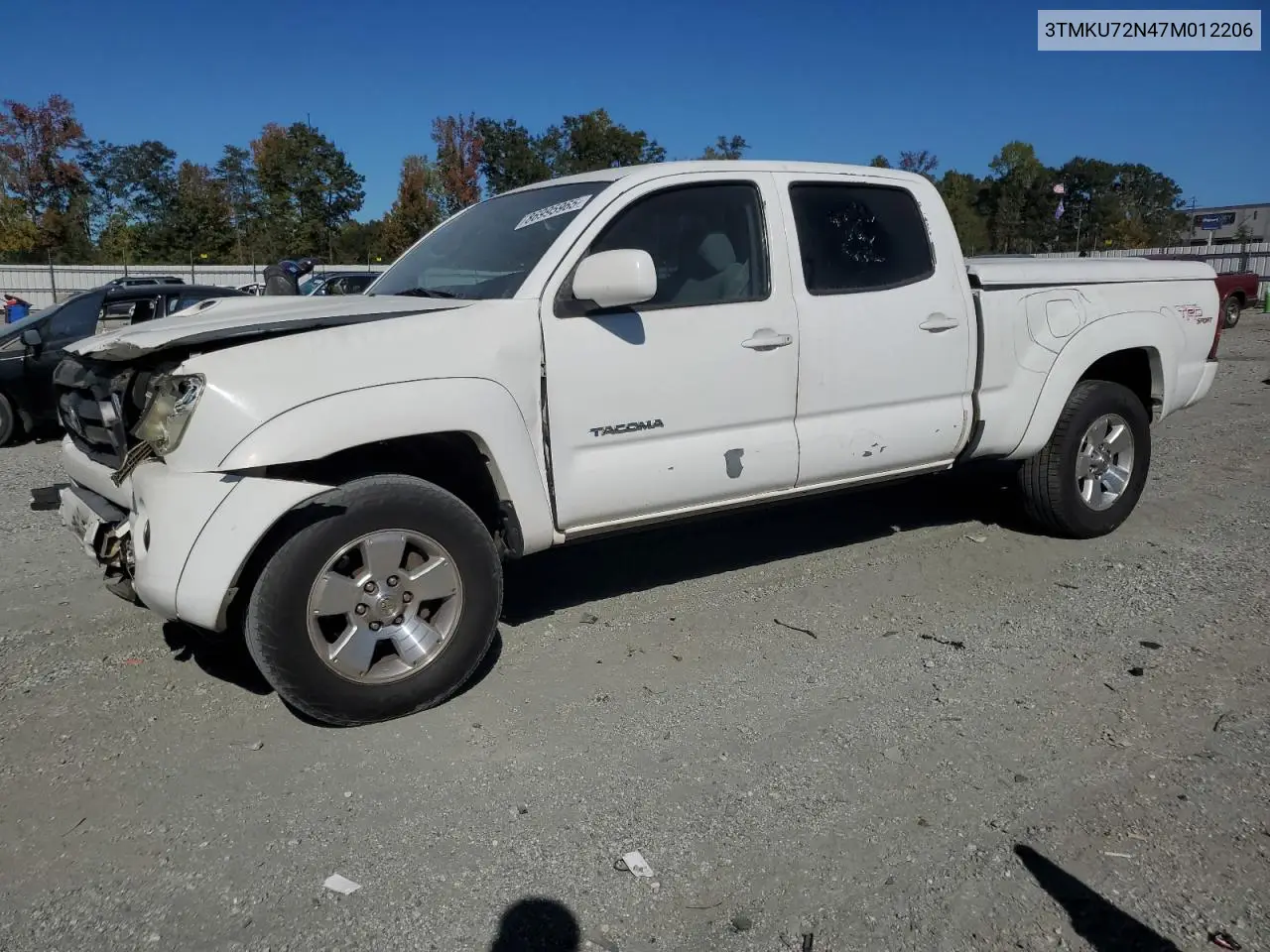 3TMKU72N47M012206 2007 Toyota Tacoma Double Cab Prerunner Long Bed