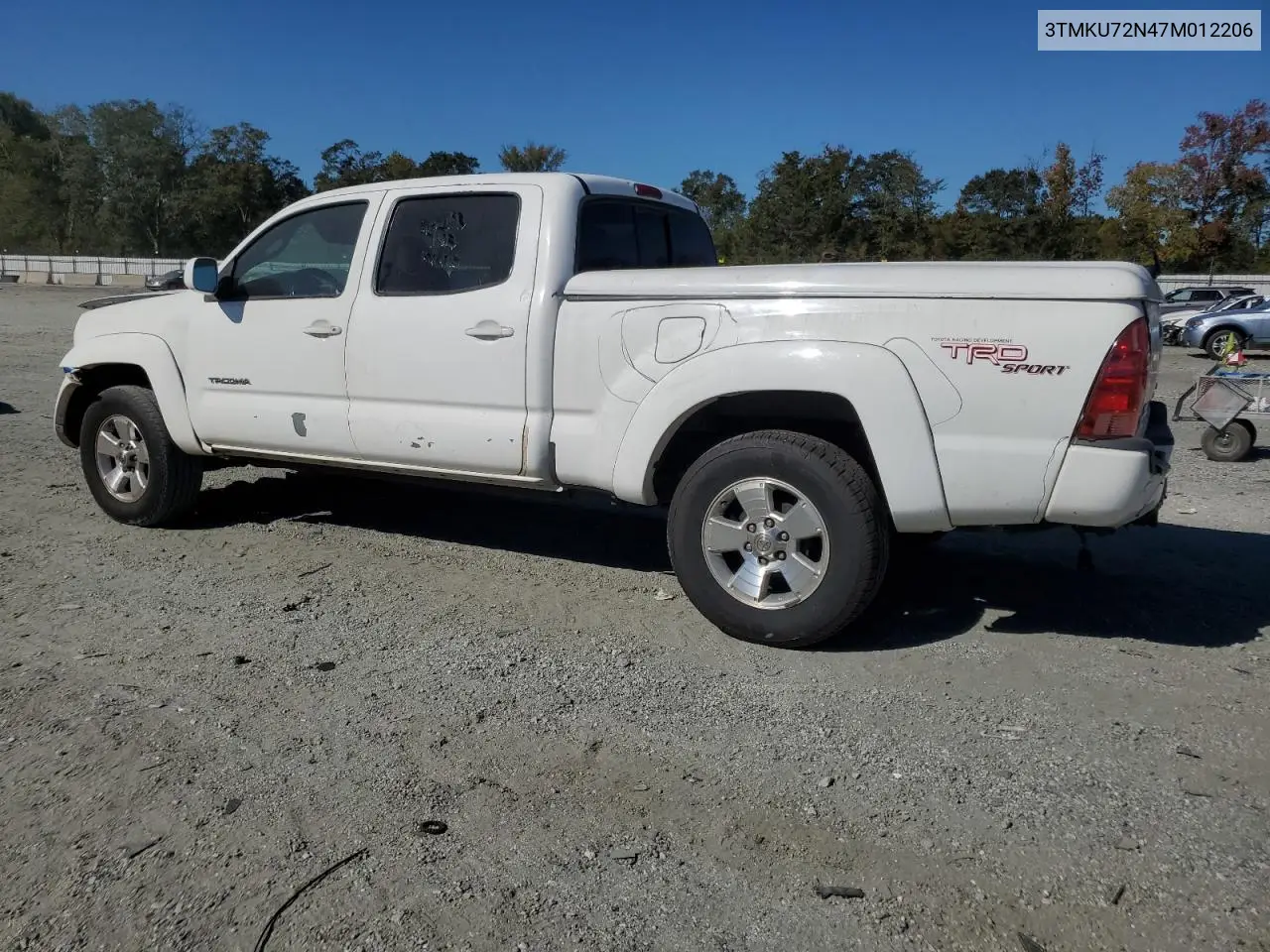 3TMKU72N47M012206 2007 Toyota Tacoma Double Cab Prerunner Long Bed
